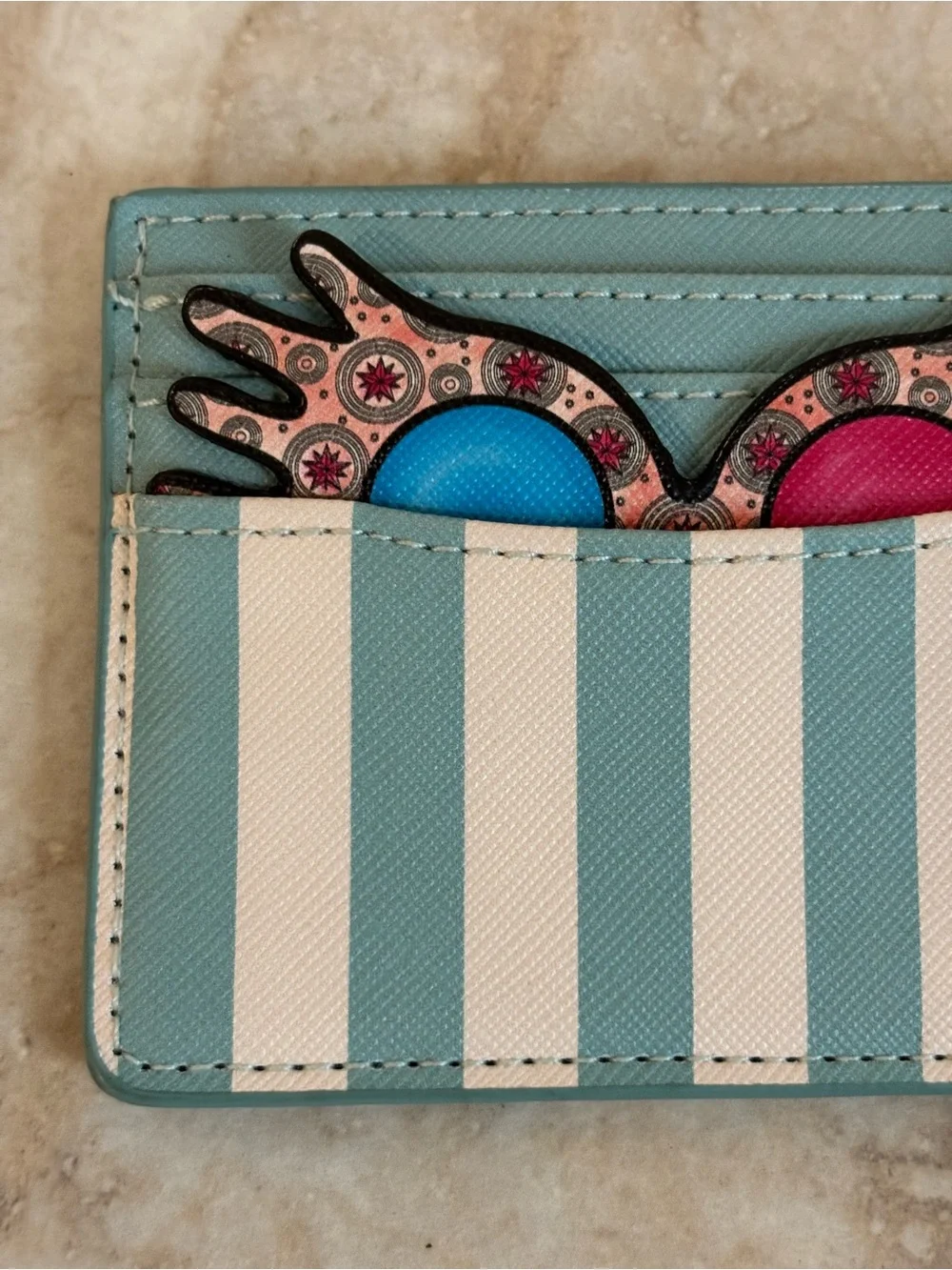 Loungefly Harry Potter Luna Lovegood Striped Card Holder